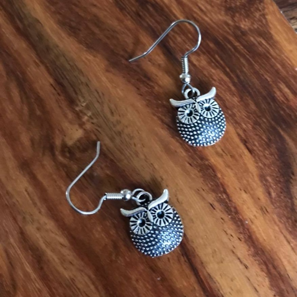 Handmade Owl Earrings